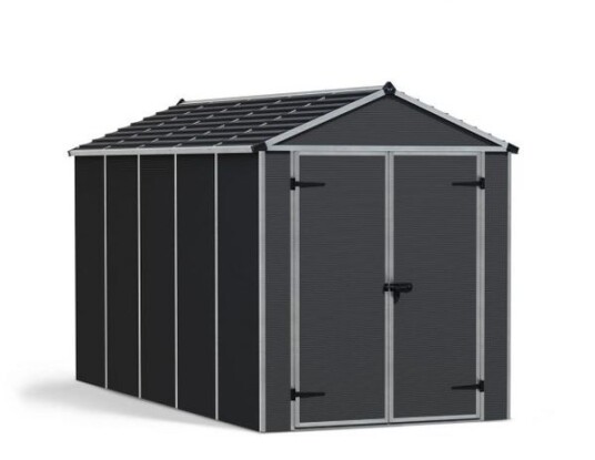 Palram Canopia Rubicon Skur Mørk Grå 7 m²