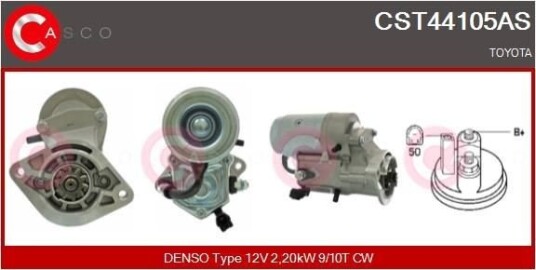 Starter CASCO CST44105AS Starter CASCO CST44105AS