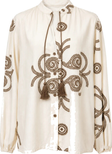 Souvenir Dame Bluser & Skjorter Beige M,
