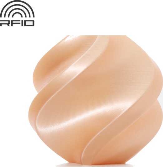 Bambu Lab PLA Silk+ Champagne 13404 Med spole