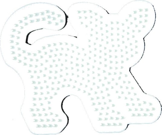 Hama Midi Perleplate 13,5x11 cm Katt