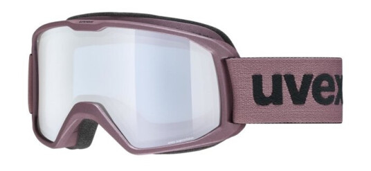 Uvex Ski Eyewear Elemnt Fm Antique Rose Mat Dl/Fm Silver-Blue S2 (S5506403030) - Uni