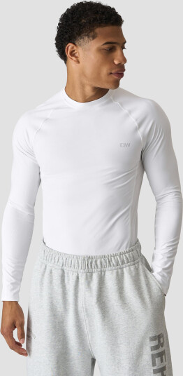 ICIW Stride Muscle Fit Long Sleeve Hvit S