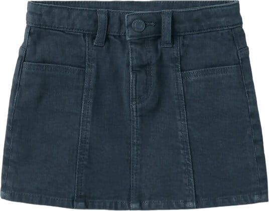 Mango Denim Skirt With Pockets Navy 104