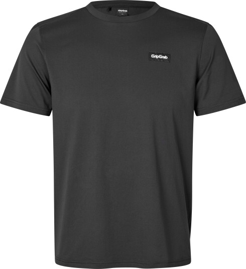 Gripgrab Men's Flow Technical T-Shirt Black L, Black