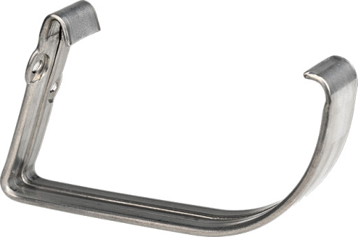 Brakettjern nr. 12 27° galv. galvanized