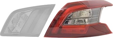 VAN WEZEL 4088932 Baklykt