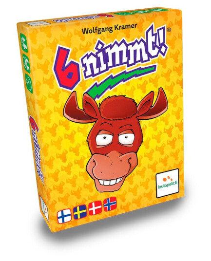 Lautapelit 6 Nimmt! Kortspill for Barn med Norske Regler Lautapelit 6 Nimmt! Kortspill for Barn med Norske Regler