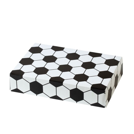 Gaveeske/godteboks Fotball 23x16x5cm Gaveeske/godteboks Fotball 23x16x5cm