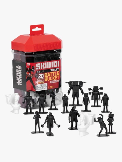 Skibidi Toilet Battle Bucket Figursett Series 1 20 Stk Skibidi Toilet Battle Bucket Figursett Series 1 20 Stk