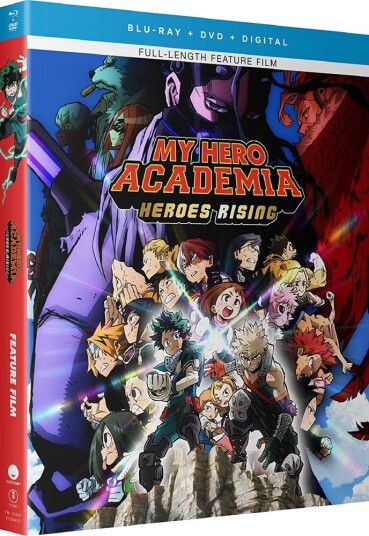 My Hero Academia: Heroes Rising Bluray