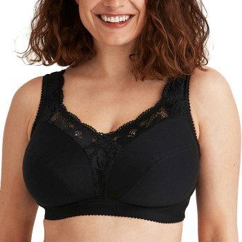 Miss Mary Sense Wireless Bra BH Svart D 85 Dame