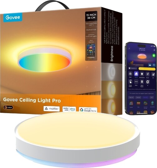 Govee H60A6C01 Smart Rund Taklampe 38 cm