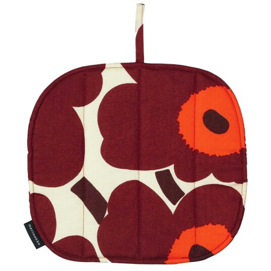 Marimekko Pieni Unikko Gryteklut Rød / Vanilje / Vinrød Marimekko Pieni Unikko Gryteklut Rød / Vanilje / Vinrød