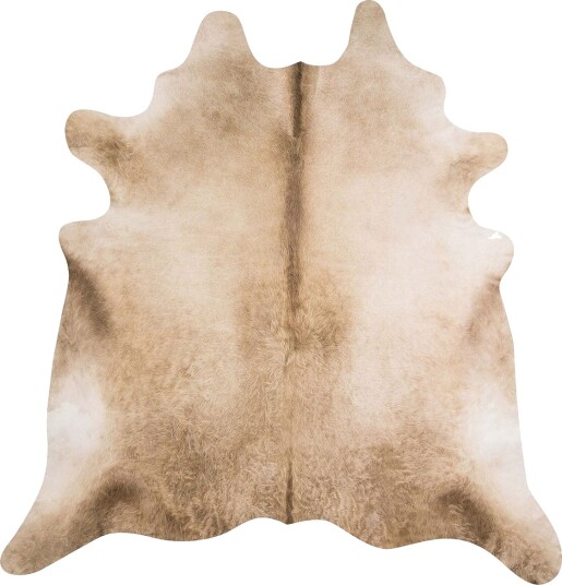 Premium Naturlige Kuskinn   Champagne 180x220 cm