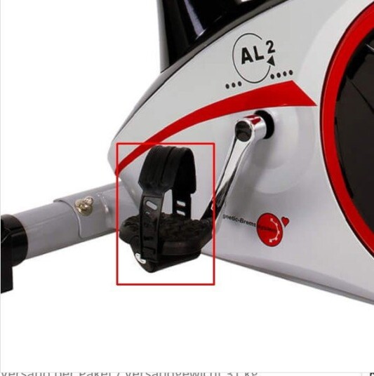 Pedal AL2 Venstre 1/2"