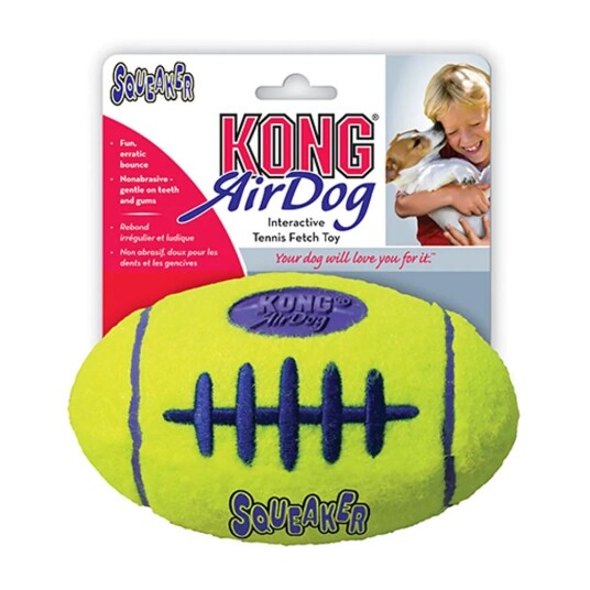 Kong Airdog Squeakair Football M