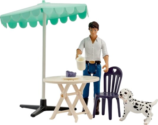 Schleich Pocket Sett Kaffeprat 81538 Schleich Onesize Lekefigur Blå Hvit