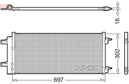 Kondensator DENSO DCN20044 Kondensator DENSO DCN20044