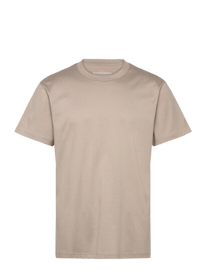 Bread & Boxers Crew Neck Pima - Beige - L