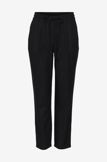 Vero Moda Curve Bukser vmJesmilo Ankle Pants Wvn GA Svart