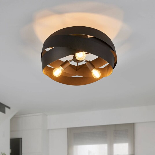 Domiluce Taklampe Tornado svart