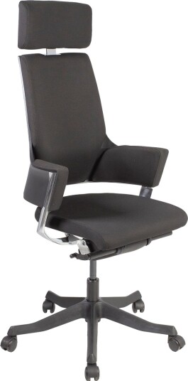 Kontorstol HOME4YOU Delphi Svart - svart