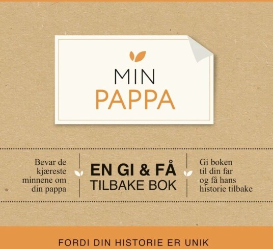 Min pappa. Innbundet Min pappa. Innbundet