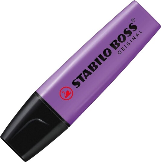 Tekstmarker Stabilo Boss Orignal Lilla 10 Stk.
