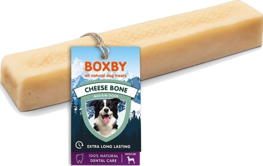 Boxby Cheese Bone For Mellomstore Hunder 10 20 kg