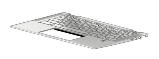 HP TOP COVER W KB BEL