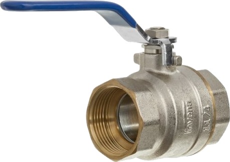 Invena Kuleventil 1/2" Type Ciezki Prov Med Spak I Stål, Innvendig/Innvendig Gjenge Zk-61-015