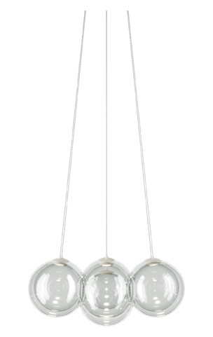 Lodes Random Cloud 7 Lysekrone Ø23 2700K Klar/ Glass Lodes Random Cloud 7 Lysekrone Ø23 2700K Klar/ Glass