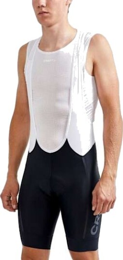 Craft Men's Adv Endur Bib Shorts Black/White S, Black/White
