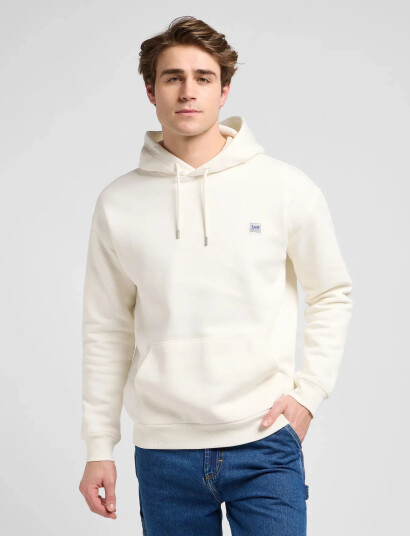 Lee Jeans Ww Hoodie - White - L