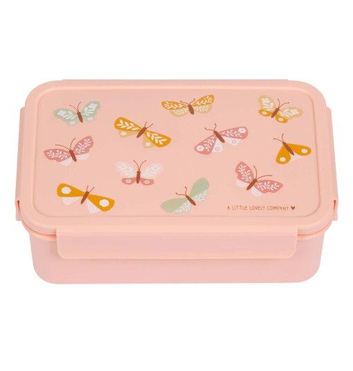 A Little Lovely Company Bento Matboks Sommerfugl