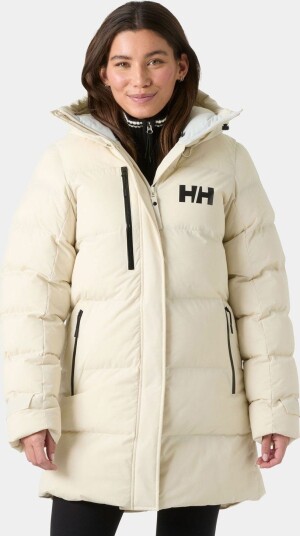 Helly Hansen Dame Adore Lettvekt Oppblåst Parka Hvit S