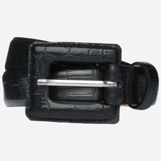 Lottusse 2.5cm Croco Coco Negro