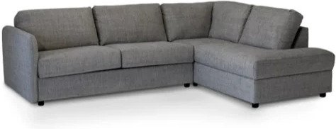 Hovden Møbel Sovesofa mySOFABED Scandic med åpen ende 160 B 2370042