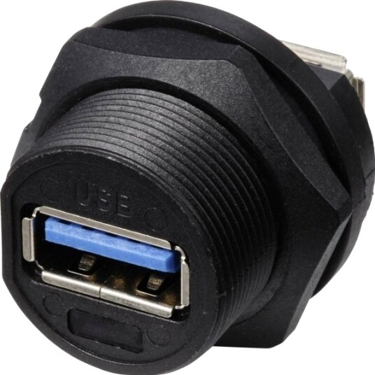 Usb 3.0 Tilkobling Hann Til Hann Ip67 Med Gjenger Tc E13t Fu3 Prf Tc 13543572 Tru Components 1 Stk. Usb 3.0 Tilkobling Hann Til Hann Ip67 Med Gjenger Tc E13t Fu3 Prf Tc 13543572 Tru Components 1 Stk.