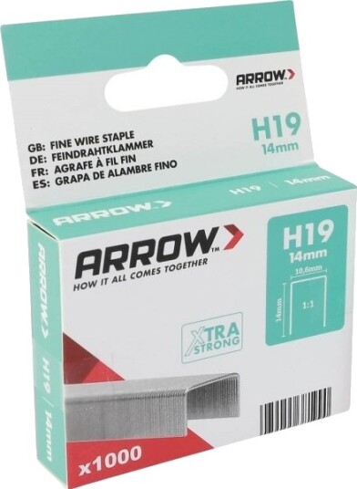 Arrow Arrow Tool Group 381990 Fine Tråd Stiftemner 1000 Stk.