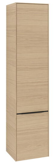 VILLEROY & BOCH SUBWAY 3.0 HØYSKAP 40X171 HØYRE 2 DØRER NORDIC OAK HÅNDTAK I VOLCANO BLACK VILLEROY & BOCH SUBWAY 3.0 HØYSKAP 40X171 HØYRE 2 DØRER NORDIC OAK HÅNDTAK I VOLCANO BLACK
