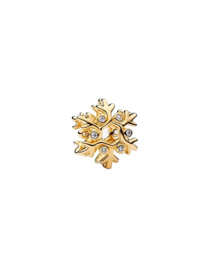 Pandora Snowflake Charm - CLEAR - One Size