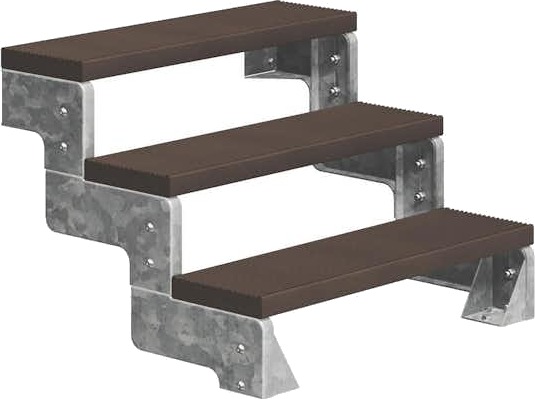 Hagetrapp Dolle Gardentop Trimax uten Rekkverk