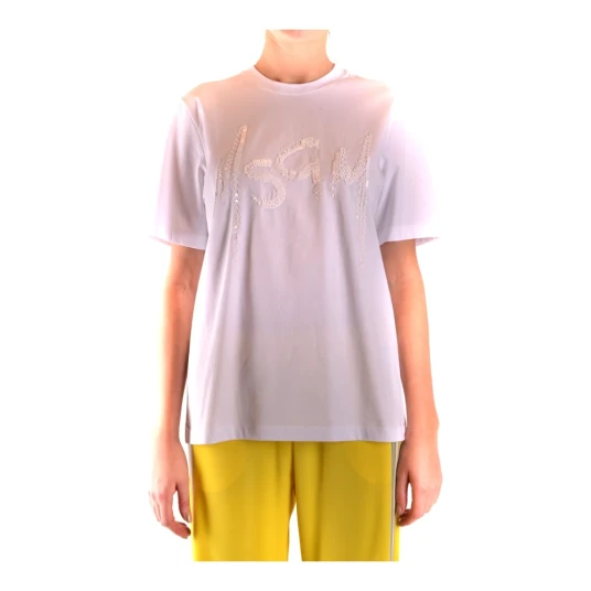 Msgm Dame Topper Hvit M