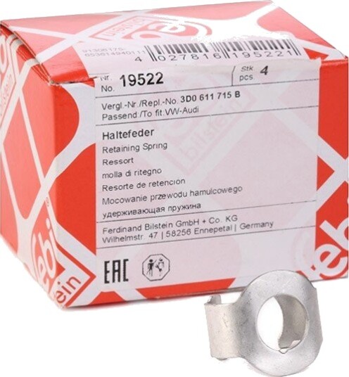 Holder bremseslange FEBI BILSTEIN 19522