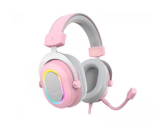 Fifine H6 Usb 7.1 Gaming Headset Rgb Rosa Fifine H6 Usb 7.1 Gaming Headset Rgb Rosa