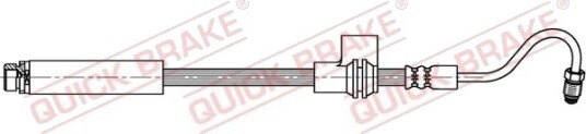 QUICK BRAKE 32.807 Bremseslange