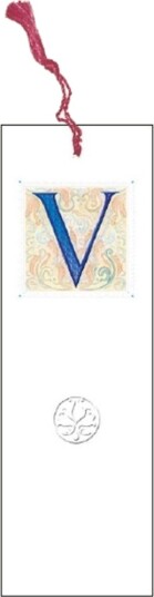 Davinci Bokmerke Med Anagram Bokstav V Davinci Bokmerke Med Anagram Bokstav V