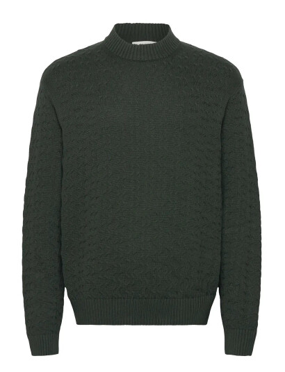 Selected Slhphilip Ls Knit Relaxed Crew Neck - Green - XXL Selected Slhphilip Ls Knit Relaxed Crew Neck - Green - XXL